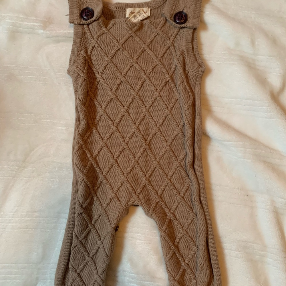 Brown overalls